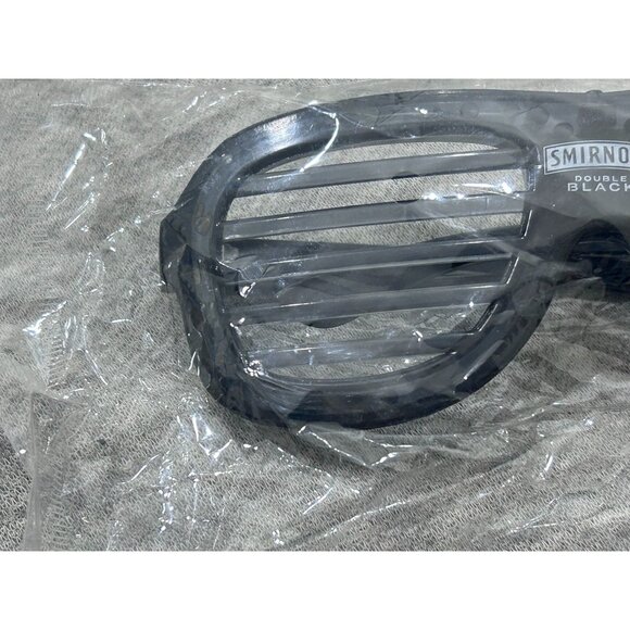 Smirnoff Shutter Shades Sunglasses Eyewear Halloween Club Party Black - Picture 2 of 6